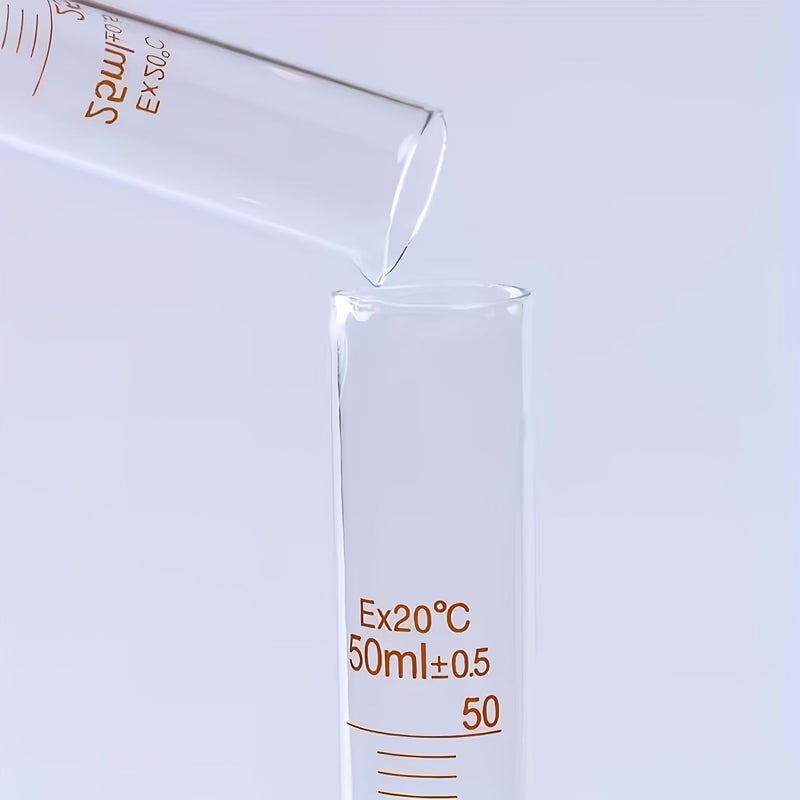 25ml Graduated Cylinder for Laboratory Experiments with Clear Markings - Image 5