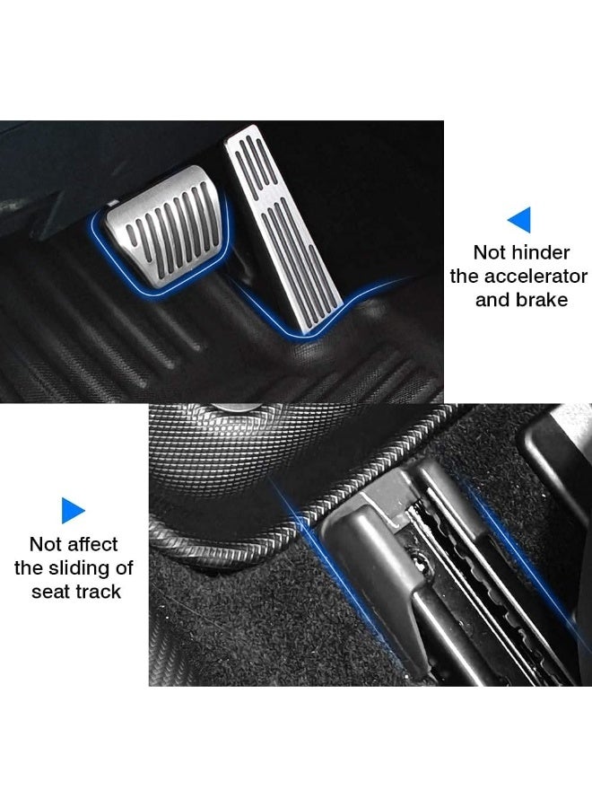 Nan حصائر أرضية مخصصة KUST لهيونداي توسان 2016-2021 حصائر أرضية لجميع الأحوال الجوية لملحقات هيونداي توسان الأمامية والخلفية 2 صف عالي الجوانب غير قابلة للانزلاق - Image 3