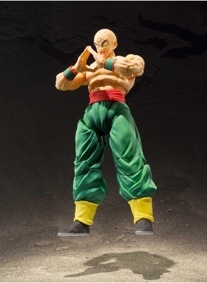 Bandai - Bandai Tamashii Nations S.H. Figuarts Tien Shinhan Dragon Ball Z Action Figure - Image 1