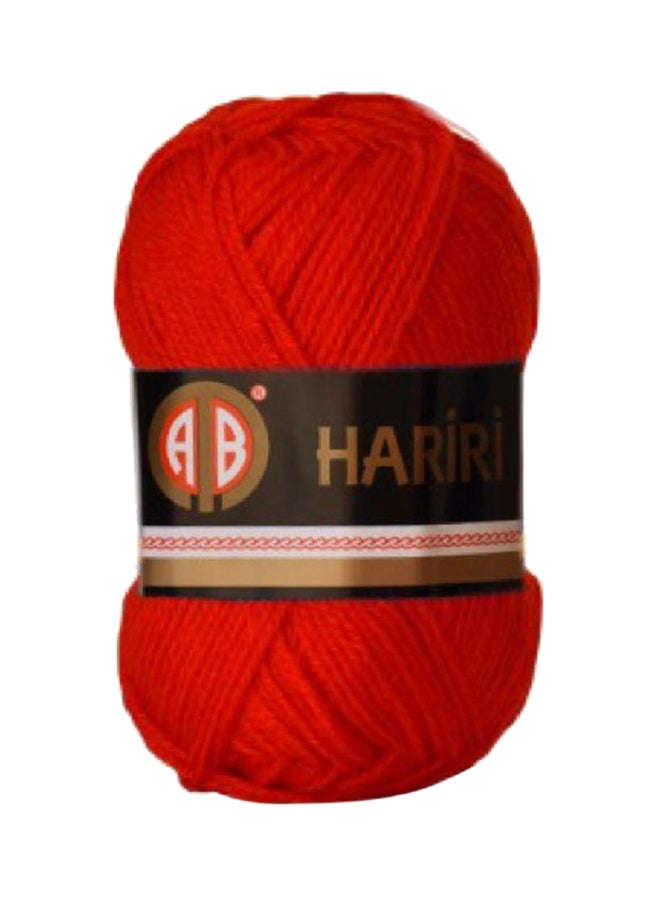 Loquat Crochet and Knitting Yarn Red