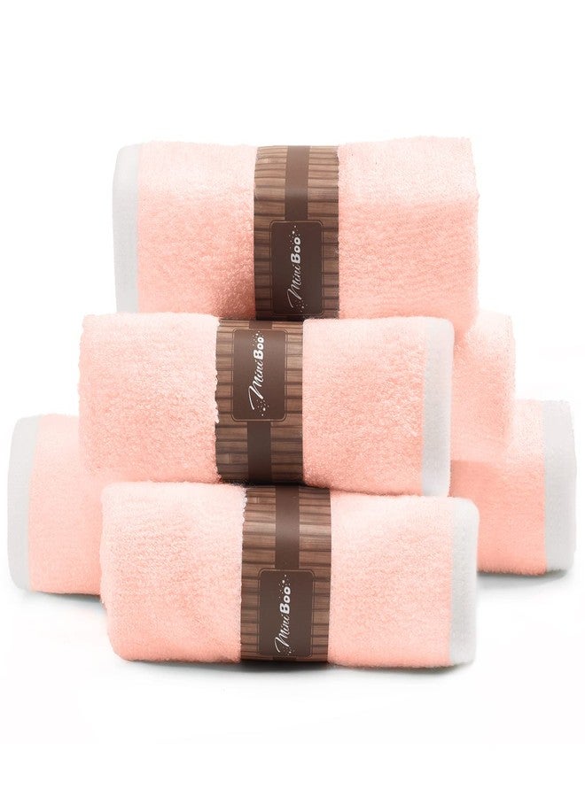 MINIBOO Premium Baby Washcloths for Sensitive Skin - Extra Soft and Absorbent Viscose from Bamboo Face Cloths and Newborn Bath Face Towel - Perfect as Baby Gifts - Image 3