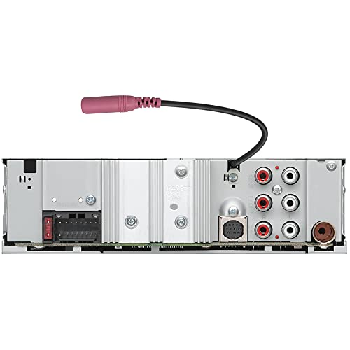 JVC KD-X480BHS Multimedia Car Stereo, Single Din, Built in Amazon Alexa, Blutooth Audio and Hands Free Calling, MP3, USB, AUX-in, AM/FM Radio Receiver, SiriusXM Ready, HD Radio - Image 4