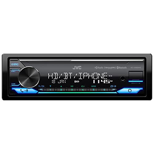 JVC KD-X480BHS Multimedia Car Stereo, Single Din, Built in Amazon Alexa, Blutooth Audio and Hands Free Calling, MP3, USB, AUX-in, AM/FM Radio Receiver, SiriusXM Ready, HD Radio - Image 2