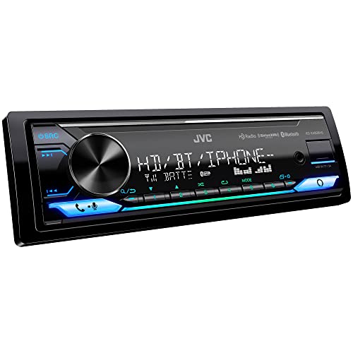 JVC KD-X480BHS Multimedia Car Stereo, Single Din, Built in Amazon Alexa, Blutooth Audio and Hands Free Calling, MP3, USB, AUX-in, AM/FM Radio Receiver, SiriusXM Ready, HD Radio - Image 3