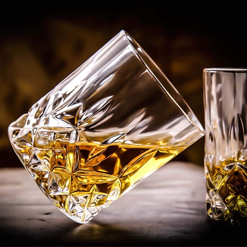 LVOOK Whiskey Glass set of 6 300 ML - Image 4