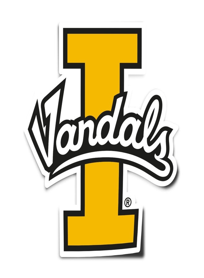 Desert Cactus University of Idaho Vandals U of I Vinyl Decal Laptop Water Bottle Car Scrapbook Sticker (IND 005) - Image 1