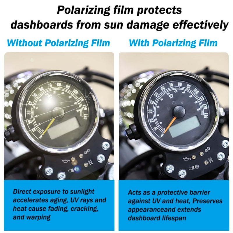 RENIAN Polarized Film Sheets 2 PCS 7.8x11.8inches/20x30cm Adhesive Polarizer Linear Polarizing Filter for Screen Educational Physics - Image 4