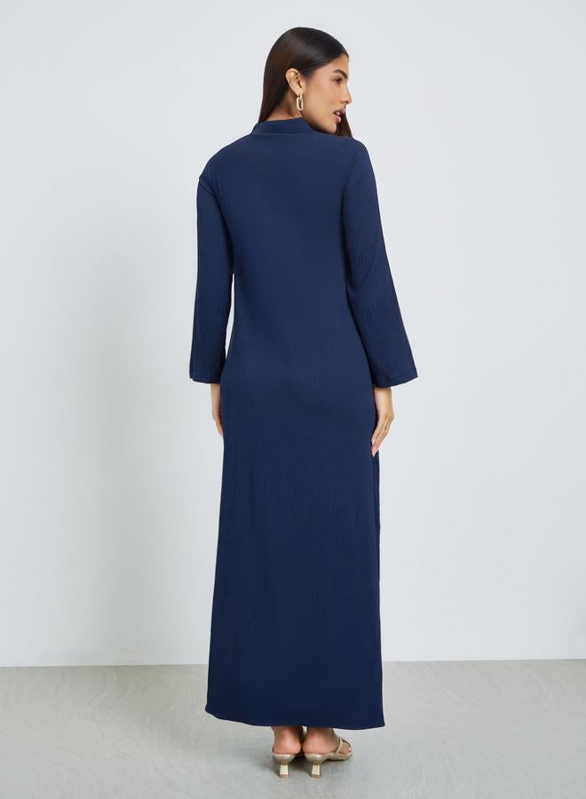 أميرة جلابية بياقة دائرية - Image 4