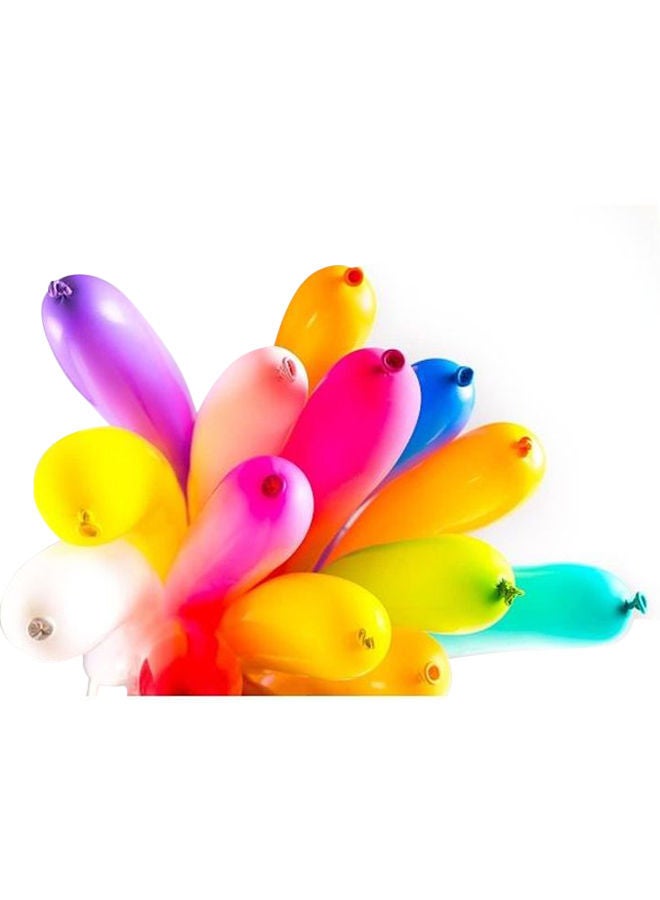 NIBEMINENT 100-Piece Twisting Balloons With Pump - Image 1