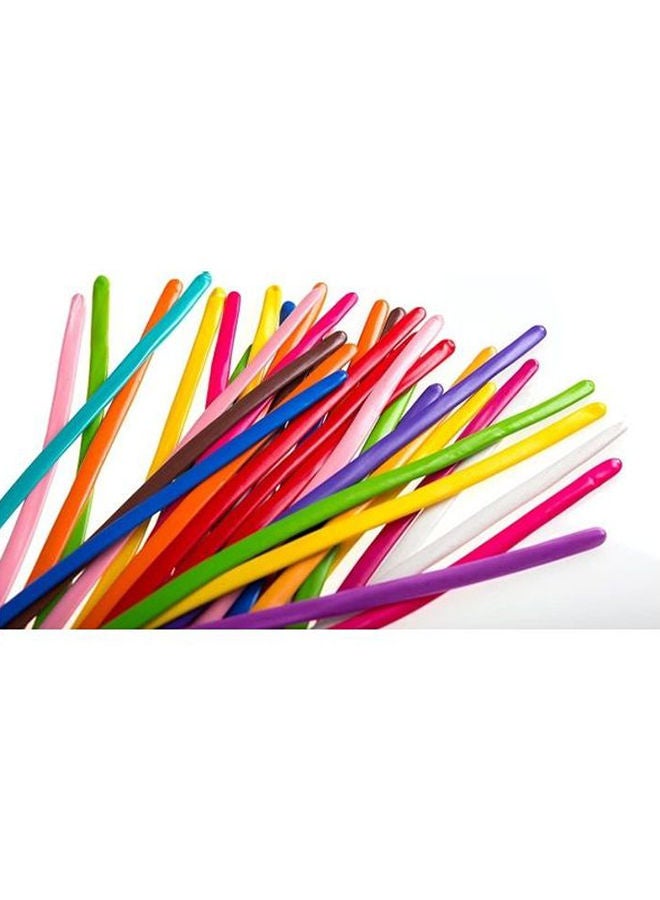 NIBEMINENT 100-Piece Twisting Balloons With Pump - Image 4