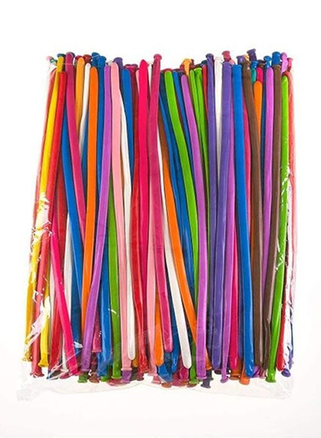 NIBEMINENT 100-Piece Twisting Balloons With Pump - Image 2