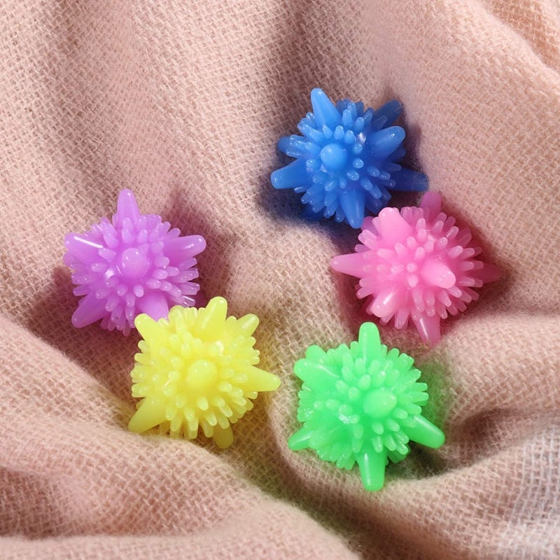 Tanna Enterprise Tanna Enterprise Silicone Washing Machine Laundry Dryer Balls Laundry Ball for Household Cleaning Washing Machine C0lothes Softener Multi color pack of 12  - Image 4