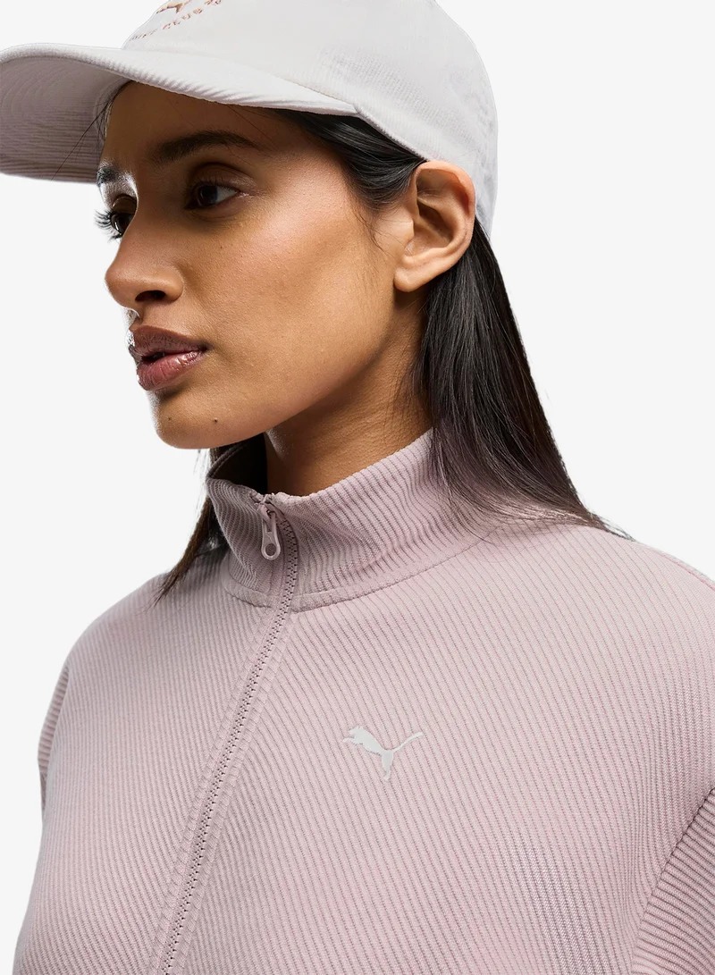 Puma Misty Pink Twill Standard Tracksuit for Women | Best Price UAE