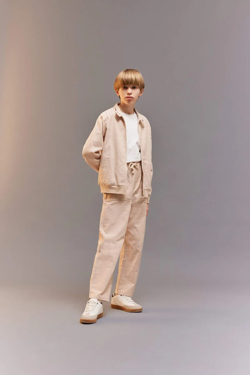 DeFacto Boy College Collar Bomber Jacket