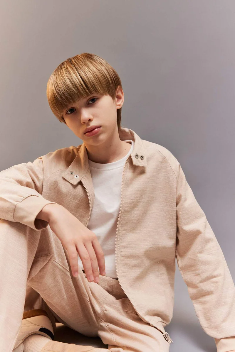 DeFacto Boy College Collar Bomber Jacket