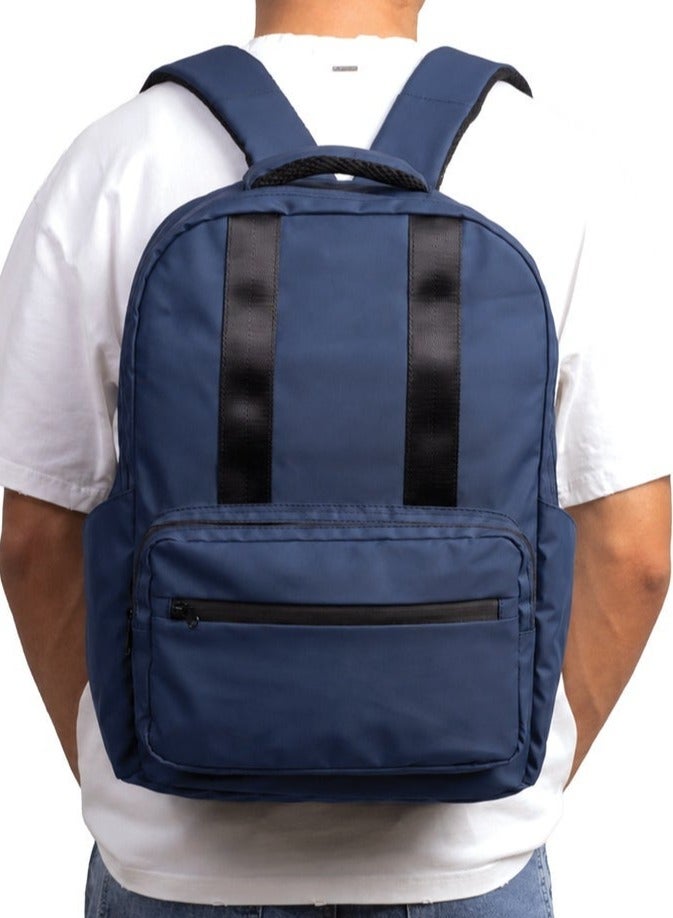 Ar supply AR Summit Backpack by Arij Bags | Laptop Backpack, Water-Resistant, Padded Laptop Compartment, Multiple Pockets, Travel and Daily Use (42 × 30 × 14 cm) (Navy) - Image 1