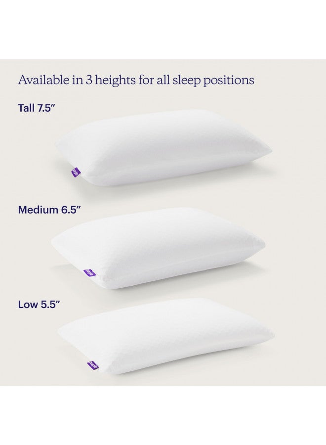 Purple Purple Harmony Pillow | The Greatest Pillow Ever Invented, Hex Grid, No Pressure Support, Stays Cool, Good Housekeeping Award Winning Pillow (Tall)  - Image 4