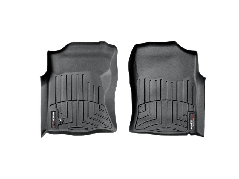 WeatherTech Custom Fit FloorLiners for Toyota Tacoma 1st Row 440101 Black
