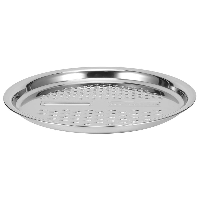 Pilipane Stainless Steel Rice Washing BowlMultiFunction 3 In 1 Colanders BasinKitchen Grater Set Bowl Grater Strainer for Rice Salad Maker MultiFunction 3 In 1 Colanders BasinStainless StKitchen Gra - Image 5