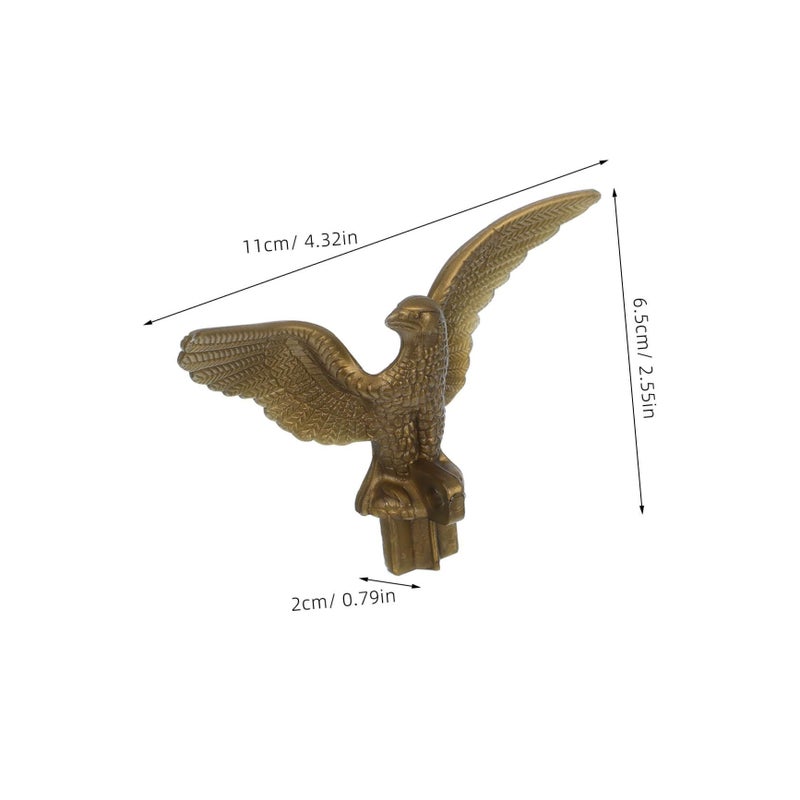 4pcs Plastic Eagle Flag Pole Toppers for Outdoor Garden Patio Ornament - Image 3