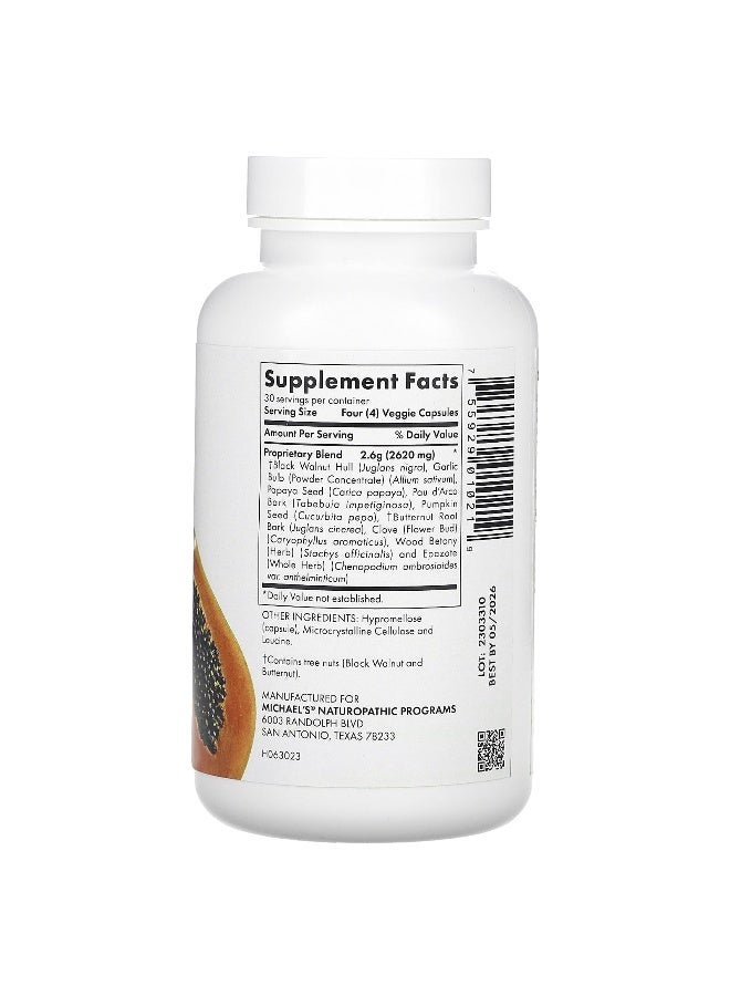 Michael's Naturopathic Michael's Naturopathic, Paraherbs, 120 Vegan Capsules - Image 2