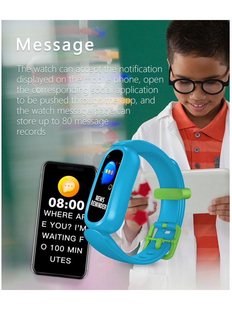 AROAQ New T16 Kids Smart Watch Waterproof Sleep Sport Smart band Fitness Heart Rate Monitor Band for Android Ios T16 Watch Best - Image 4