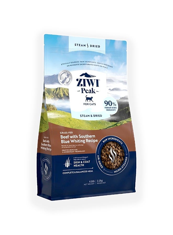 Ziwi Peak Beef with Southern Blue Whiting Cat Food - 2.2 KG - Image 1