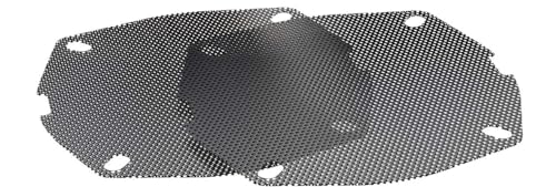 Hogtunes SGF GRILL-AA Front Speaker Grills (2 Pack), Fits 1998-2013 Harley-Davidson Motorcycles - Image 3