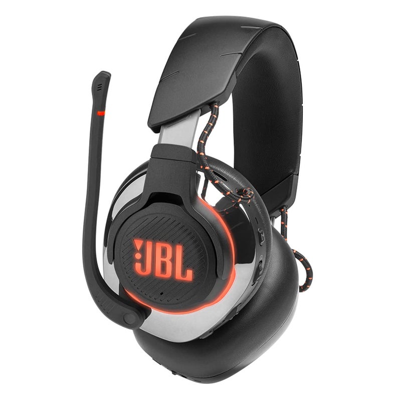 JBL Quantum 810 Wireless - Wireless over-ear performance gaming headset with Active Noise Cancelling and Bluetooth, 43 hours of battery life, Hi-Res 50mm drivers (Black) - Image 3
