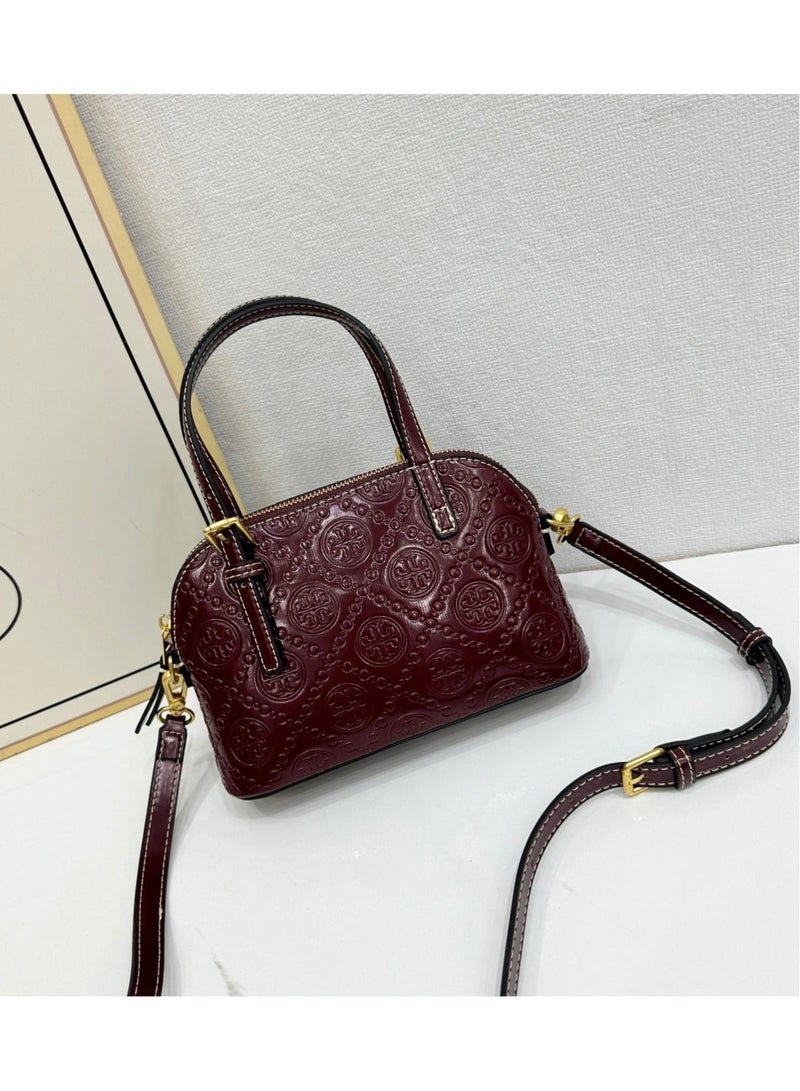 Burch Women's Embossed Crossbody Shoulder Bag Handbag 22*14*8cm