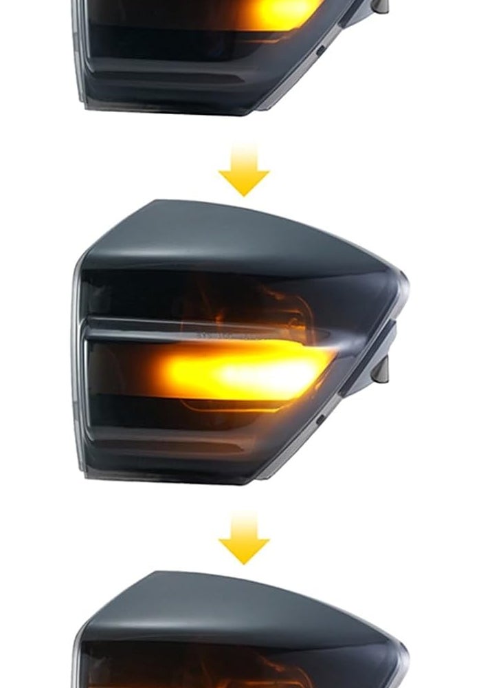 QASULER Dynamic Side Mirror Turn Signal Lights - Image 4