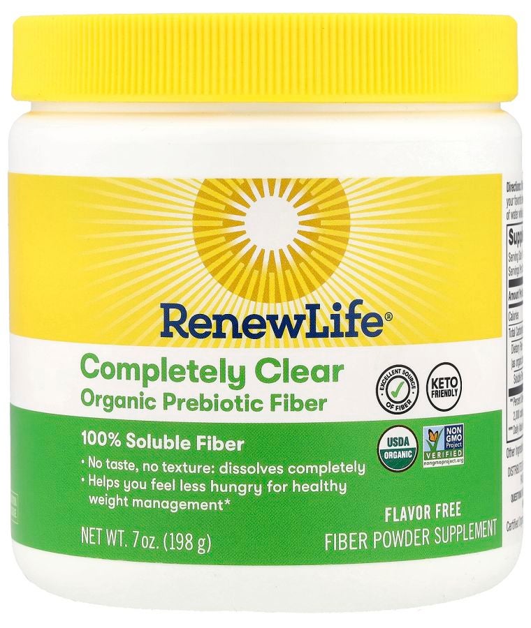 Completely Clear Organic Prebiotic Fiber Unflavored  7 oz (198 g)
