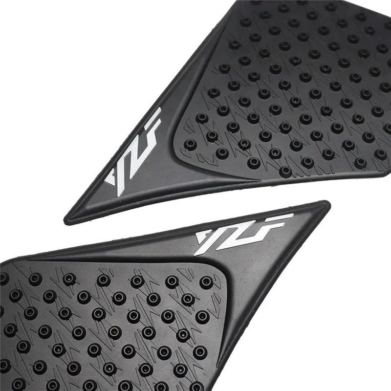 Black Motorcycle Tank Traction Pads Knee Grip Protector For YZF R3 R25 2014 2020 - Image 4
