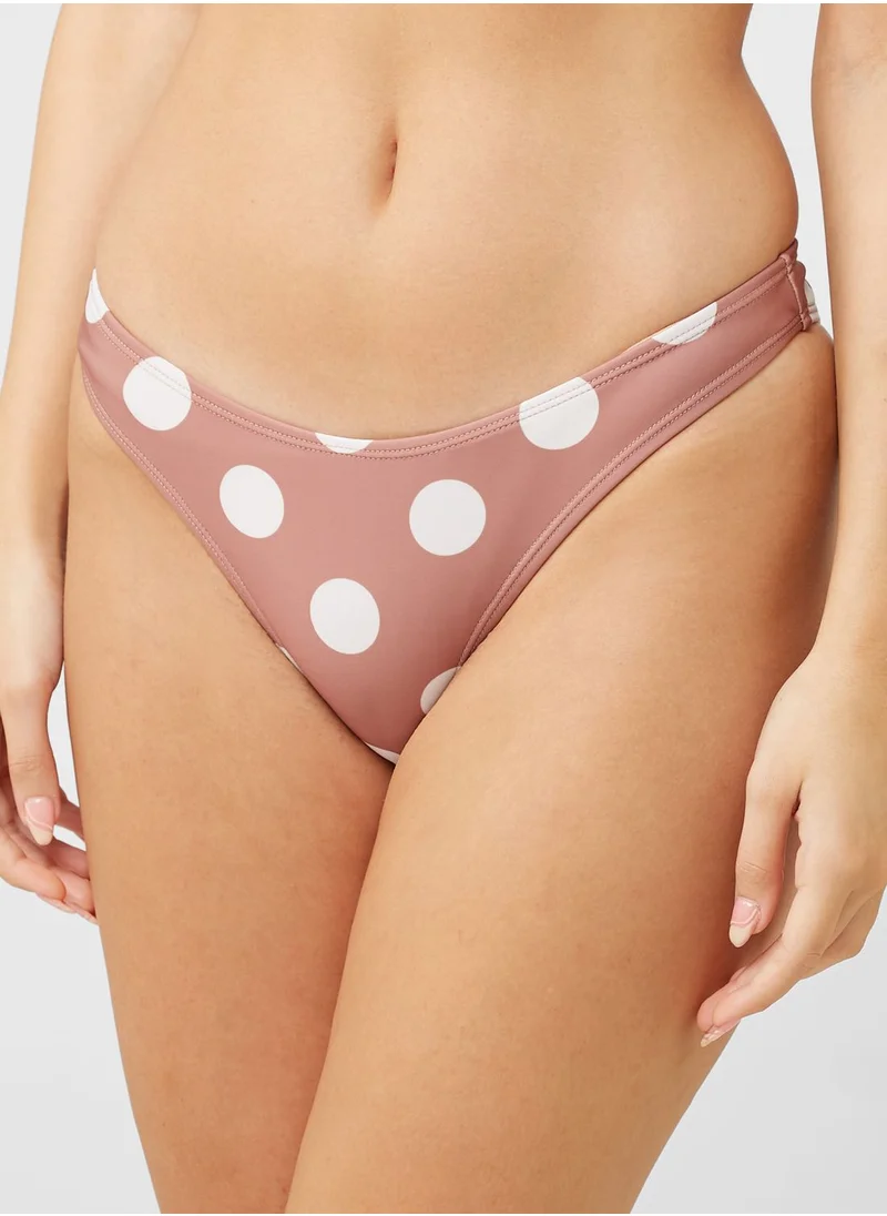 DOROTHY PERKINS Dot Printed Bikini Bottom