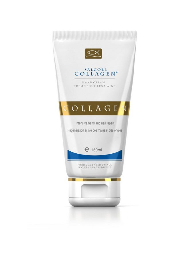 سالكول كولاجين كريم اليدين المضاد للشيخوخة بالكولاجين النقي النشط بيولوجيًا - لوشن مرطب مضاد للحساسية، لتخفيف جفاف البشرة، لجميع أنواع البشرة، 150 مل - Image 1