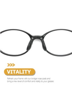 Daytoyz Anti Slip Nose Pads  Eyeglass Nose Pads Adjustable Cycling Glasses Nose Cushion Riding Glasses Nose Pad for Glasses Eyeglasses Sunglasses Saddle Bridge Nose Pads  - Image 3