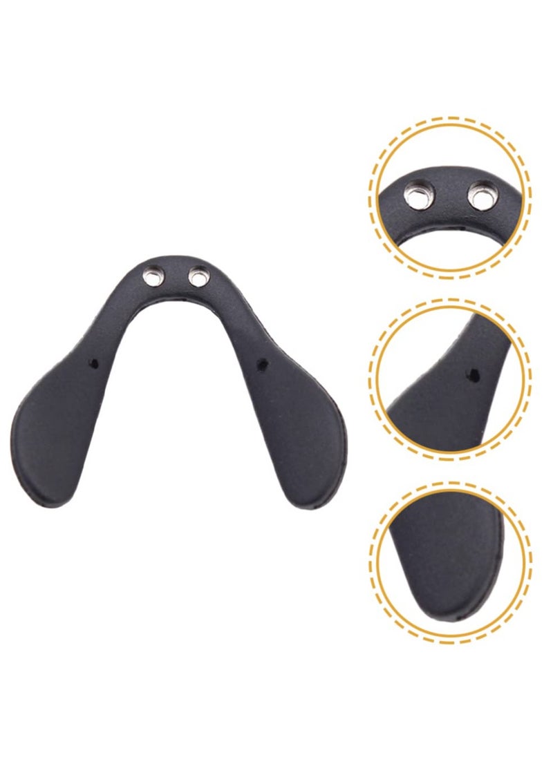 Anti Slip Nose Pads  Eyeglass Nose Pads Adjustable Cycling Glasses Nose Cushion Riding Glasses Nose Pad for Glasses Eyeglasses Sunglasses Saddle Bridge Nose Pads