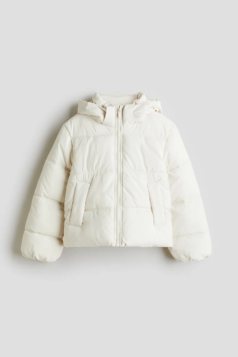 اتش اند ام Hooded puffer jacket