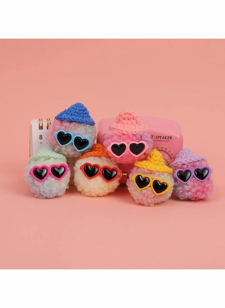 Excefore 12 Pcs Random Plush Shoe Decorations Charms, for croc Bracelets Wristband Colorful Beauty croc jibbed charms Bracelet Decorations Party Gifts  - Image 3