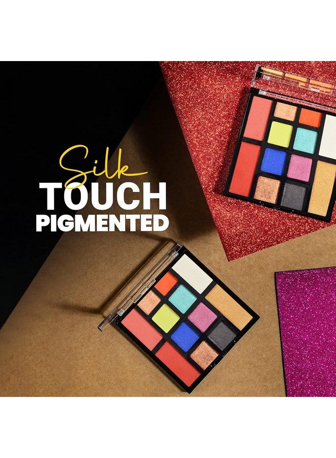 adbeni Matte & Shimmery Eyeshadow Palette 25Gm | 12 Shades For Seamless Transitions | Velvety Mattes & Dazzling Shimmers | Versatile Day-To-Night Glamour | Long-Lasting (Shade-02) - Image 3