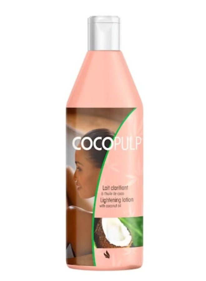 COCOPULP Coco Pulp Lightening Body Lotion with Coconut Oil – Hydrating & Brightening Moisturiser 250ml - Image 1