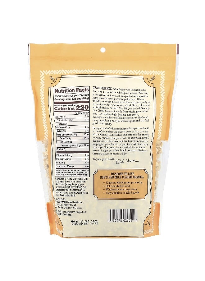 Bobs red mill Bob's Red Mill, Granola, Classic, 12 oz (340 g)  - Image 2