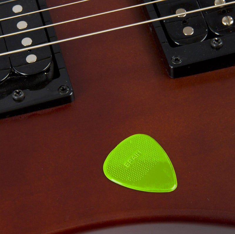 Snarling Dog D'Andrea Snarling Dog Brain Nylon Guitar Picks 12 Pack with Tin Box (Green, 0.53mm) - Image 3