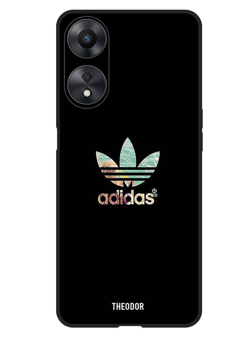 Theodor Protective Case Anti Scratch Shock Proof Bumper Cover For Oppo A98 Flower - Image 1