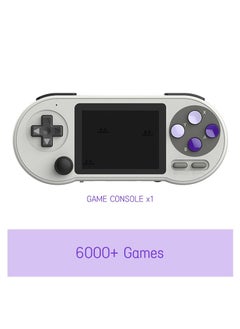 Wireless handheld game console with 7 emulators, 6000 games and 3-inch screen