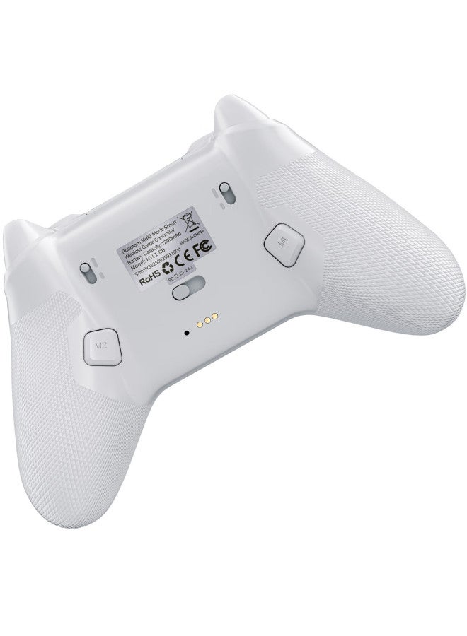 Qanba Phantom Smart Wireless Gamepad Blue Switchable Triggers Compatible With Ns Pc Steam Bluetooth Mobile Tv Switch2 Black Myth Silk Song - Image 3
