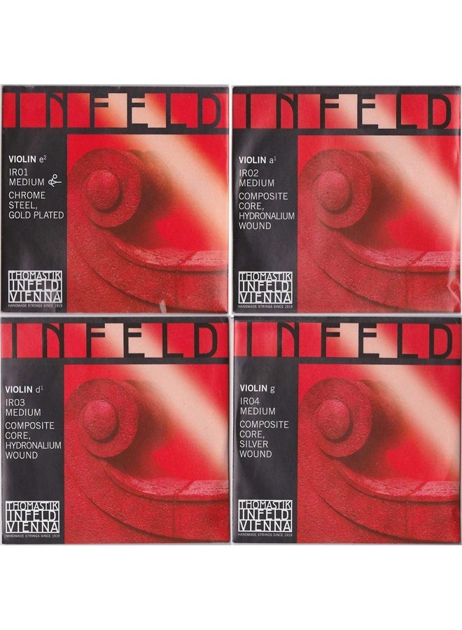 Thomastik-Infeld IR100 Infeld Red Violin Strings Set 4/4 Size - Image 2