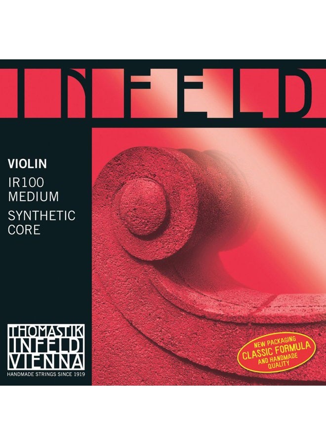 Thomastik-Infeld IR100 Infeld Red Violin Strings Set 4/4 Size - Image 1