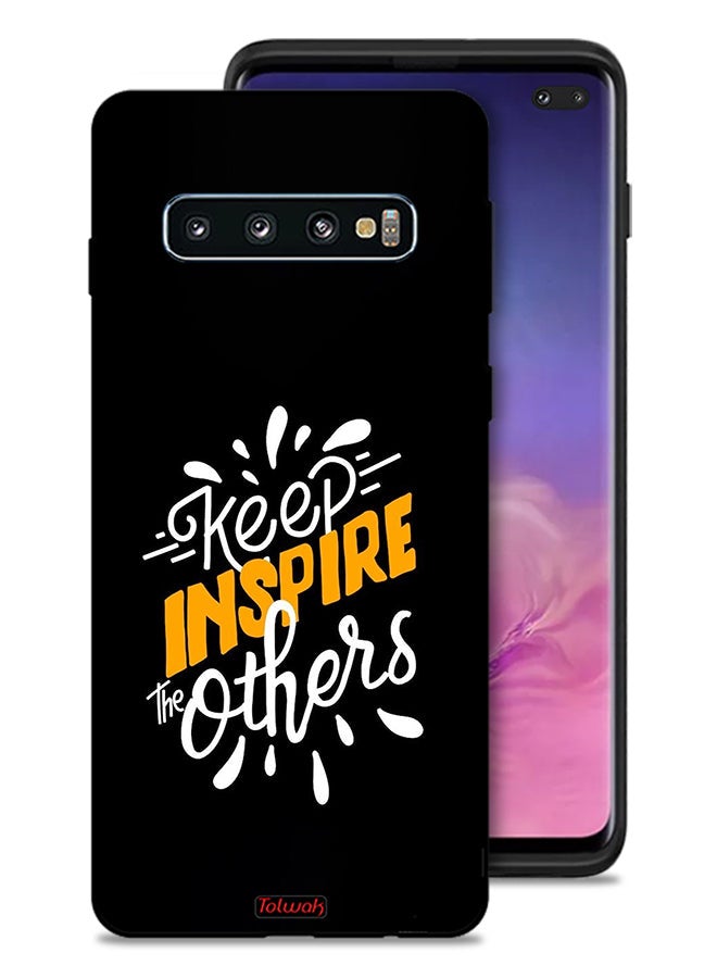 Tolwak Samsung Galaxy S10 Plus Protective Case Cover Keep Inspire The Others - Image 1