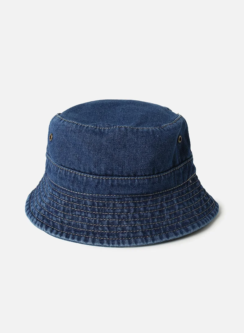 Haute Sauce Stylish Denim Bucket Hat